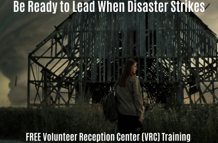 Partial barn falling down as tornado rips through